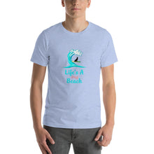 Load image into Gallery viewer, Life's a dog beach Unisex T-Shirt
